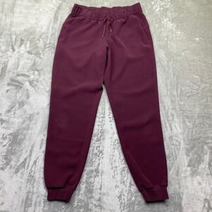 Lululemon On The Fly Pant Jogger Burgundy Size M Medium Womens Athleisure
